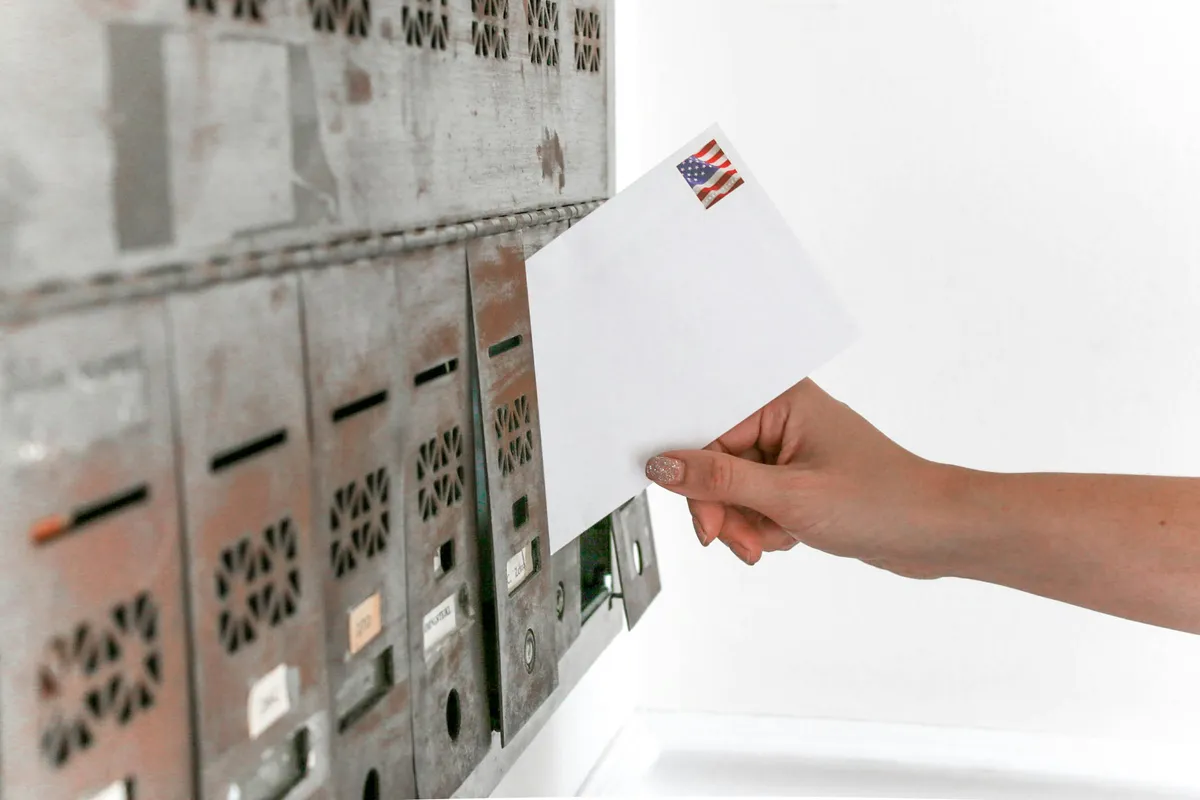 By mail